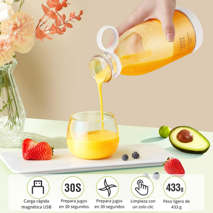 FreshLoop Batidora de frutas inalámbrica portátil